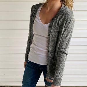 Croft & Burrow Grey Cardigan